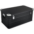 Crossover Aluminum Overland Storage, Trunk, Metal Cargo Case, Storage Box (147L X-Large, Black)