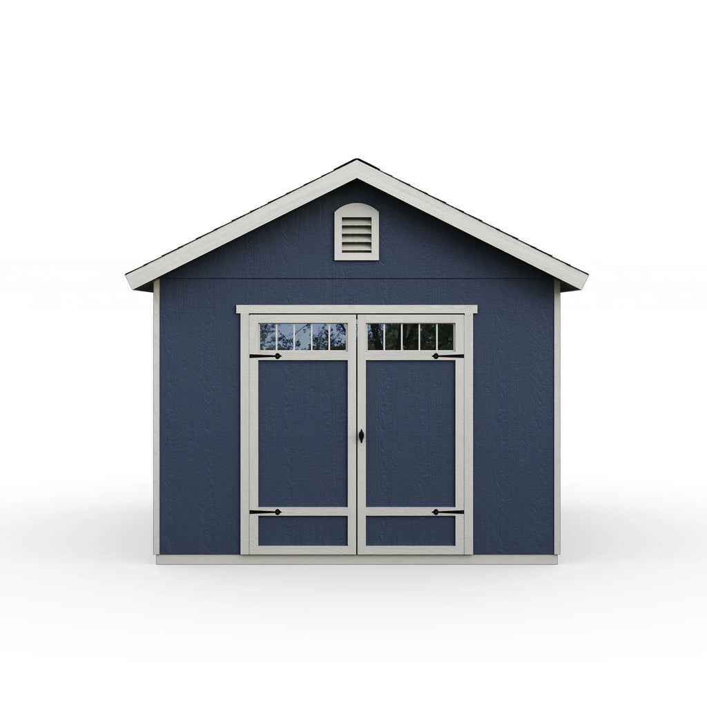 Handy Home Products Beachwood 10 ft. x 12 ft. Wood Storage Shed (with Floor)
