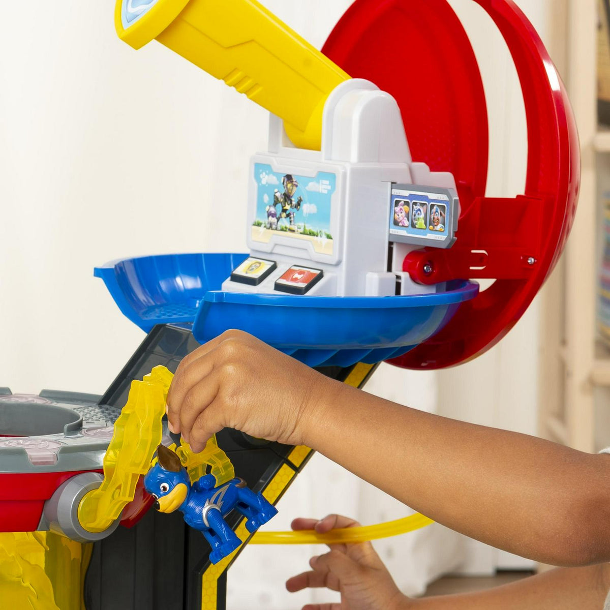 PAW Patrol Mighty Pups Super PAWs Lookout Tower Playset with Lights and Sound