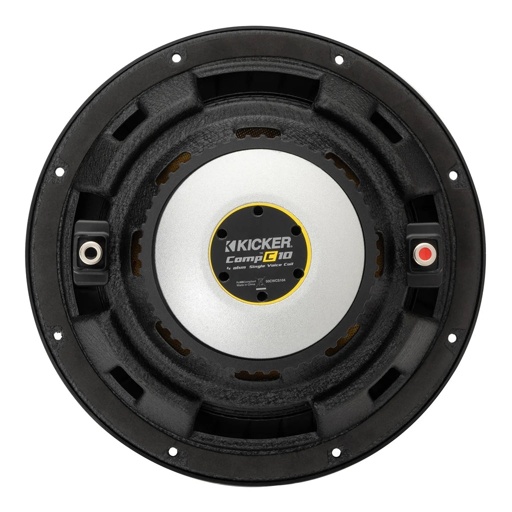 Kicker 50CWCS104 10" 4-Ohm SVC CompC Subwoofer