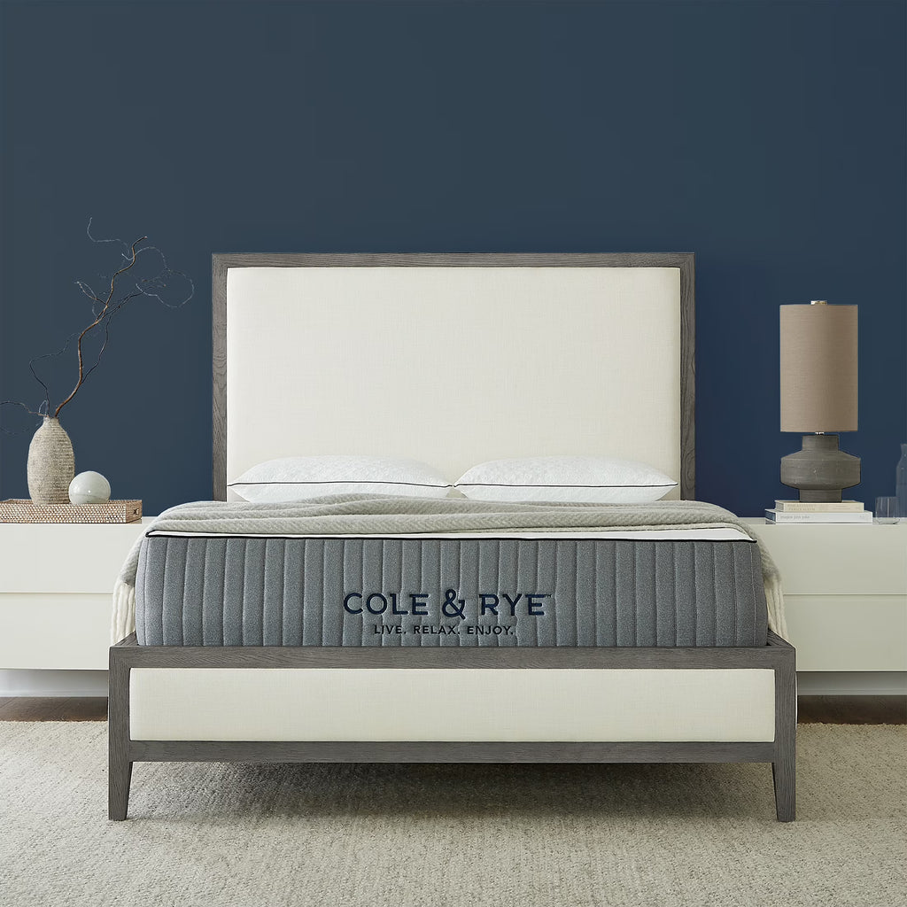 Cole & Rye ArticSky 12" Premium Hyper Cooling Gel Memory Foam Hybrid Mattress with Bonus Pillows, Queen