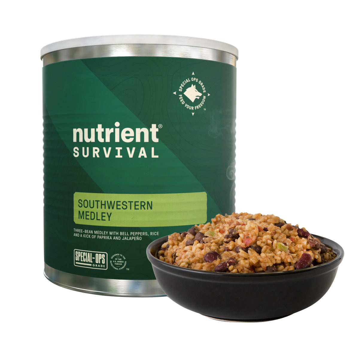 Nutrient Survival  Freeze Dried Emergency Food Supply 6-count (122 Total Servings)