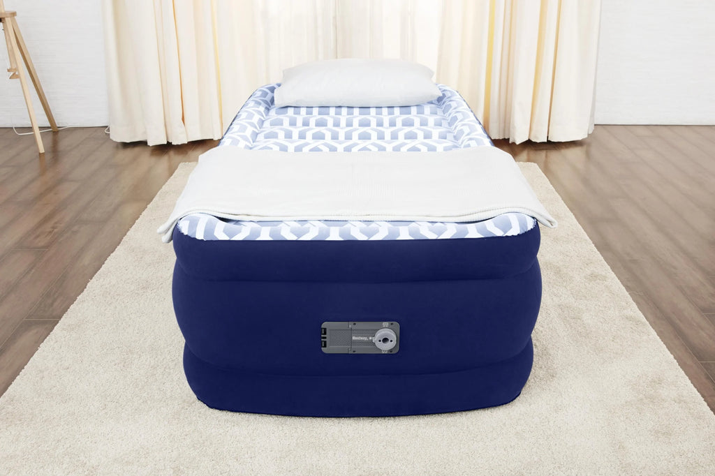Fashion 20" Twin Air Mattress with Built-in Pump