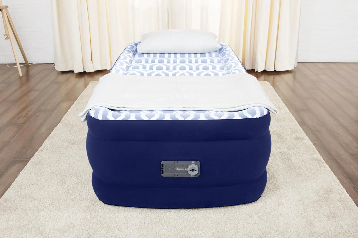Fashion 20" Twin Air Mattress with Built-in Pump