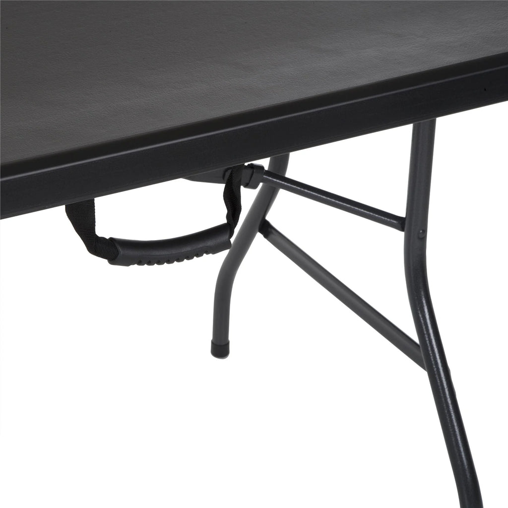 Cosco 8 Foot Centerfold Folding Table, White