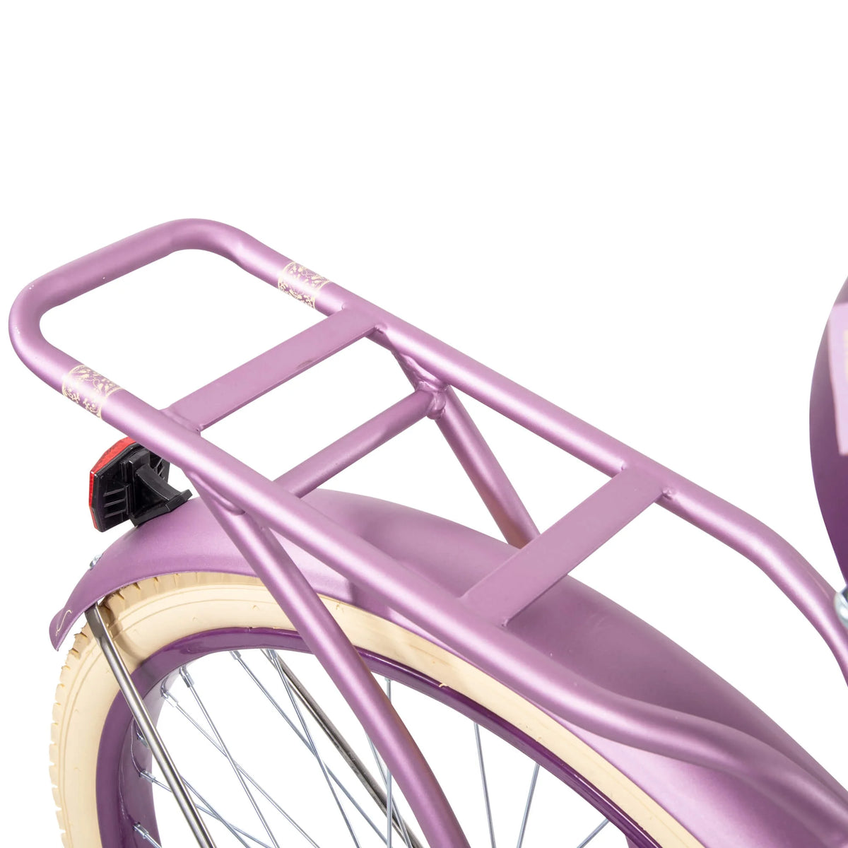 Huffy 24" Nel Lusso Cruiser Bike, Fits Riders 4'8" - 5'8", Purple, Adult, Women's