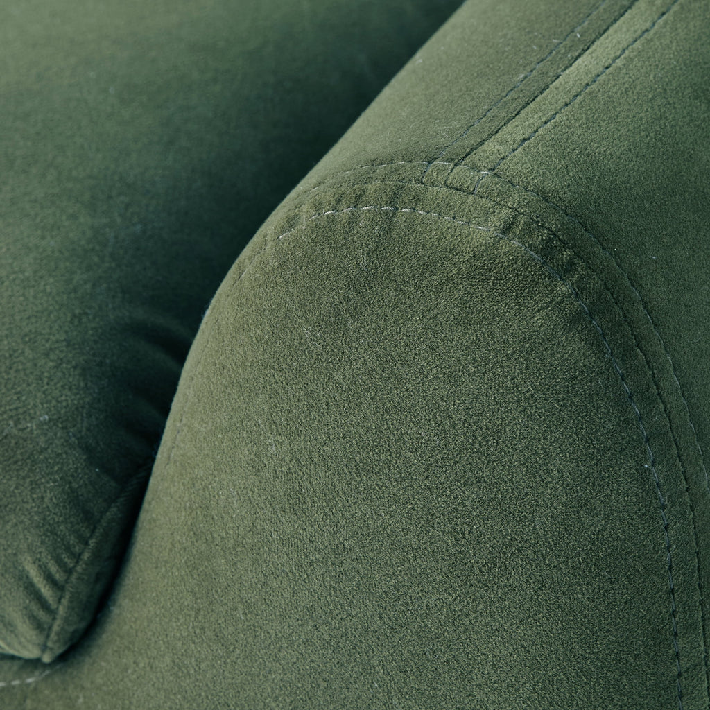 Better Homes & Gardens Emerson Curvy Accent Chair, Truffle Brown Boucle