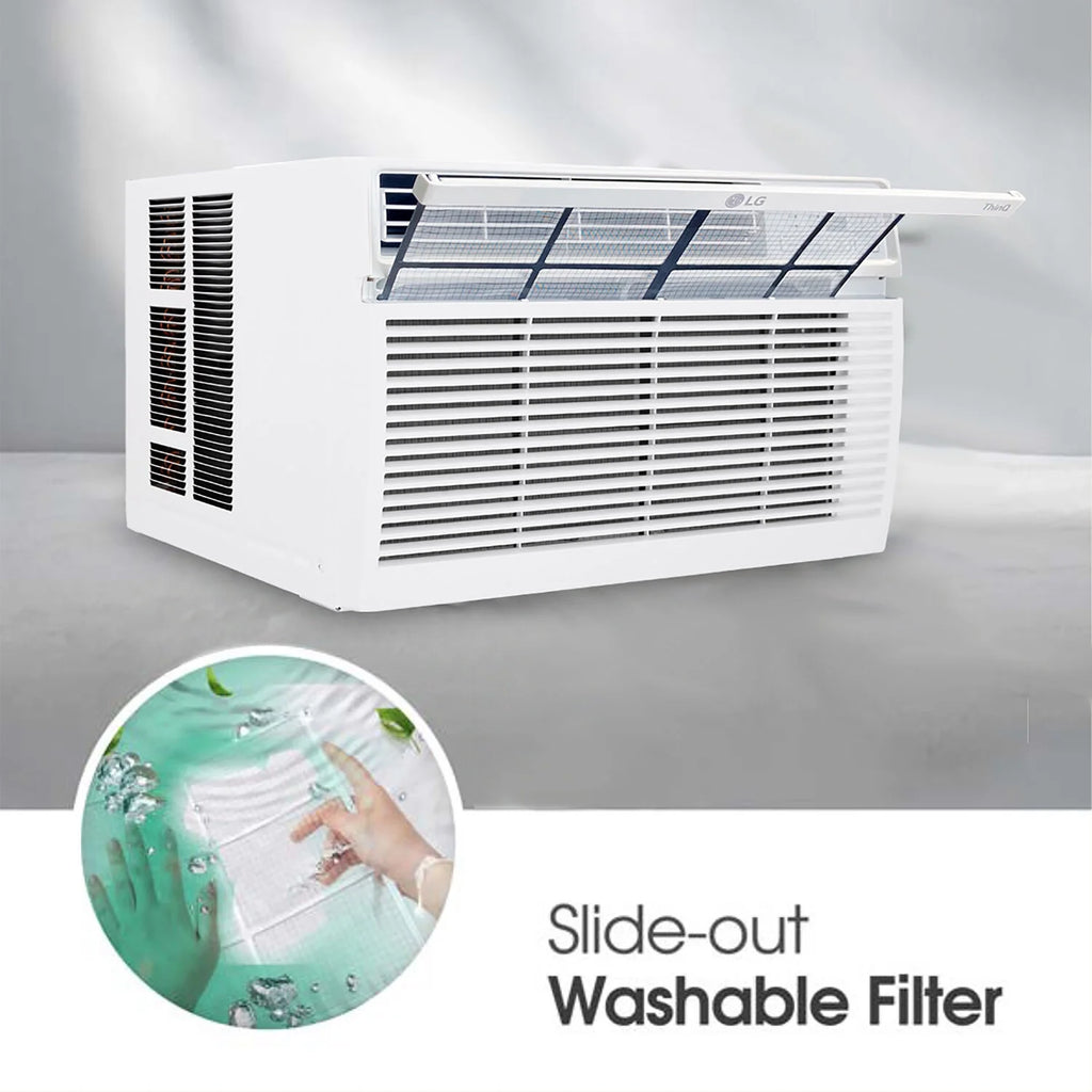 LG 18,000 BTU 1,000 Sq ft 230V Window Air Conditioner, LW1824RD