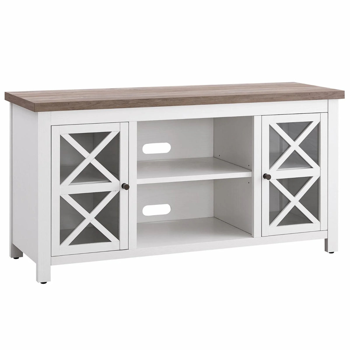 Evelyn&Zoe Colton TV Stand for TV's up to 55", White