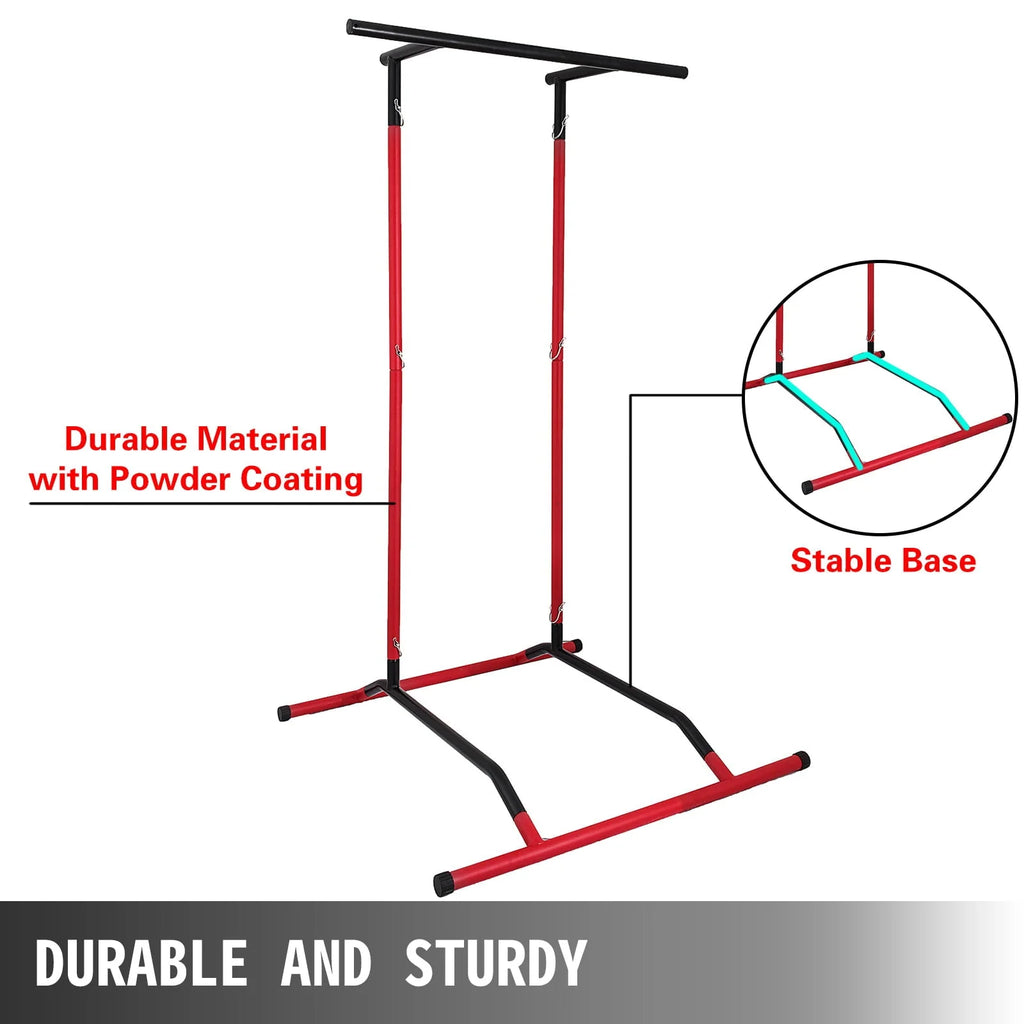 BENTISM Portable Pull Up Dip Station Power Tower Gym Bar Stretch Workout Multi Function