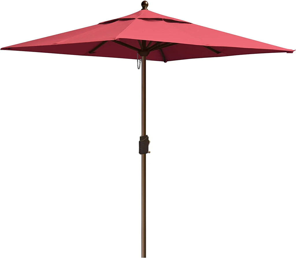 EliteShade Sunumbrella 6x6Ft Square Market Umbrella with Ventilation
