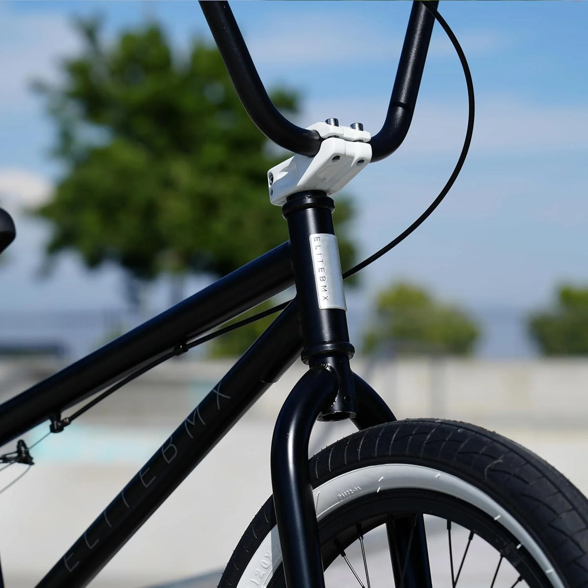 Elite BMX Bicycle 20” Freestyle Bike - Stealth Blue Purple Ideal for Ages 7 to 18 Years