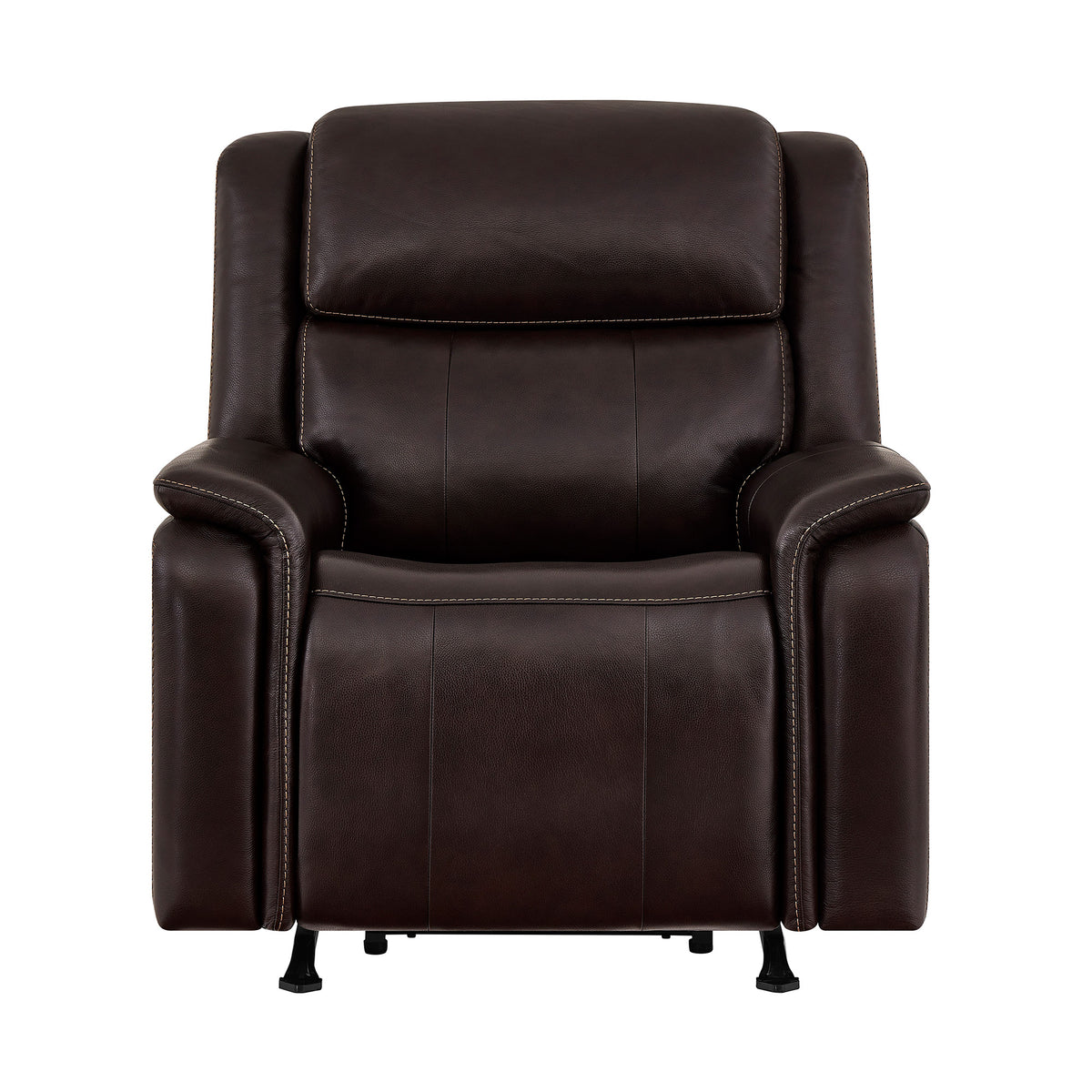 Barcalounger Bryson Leather Power Rocker Recliner with Power Adjustable Headrest