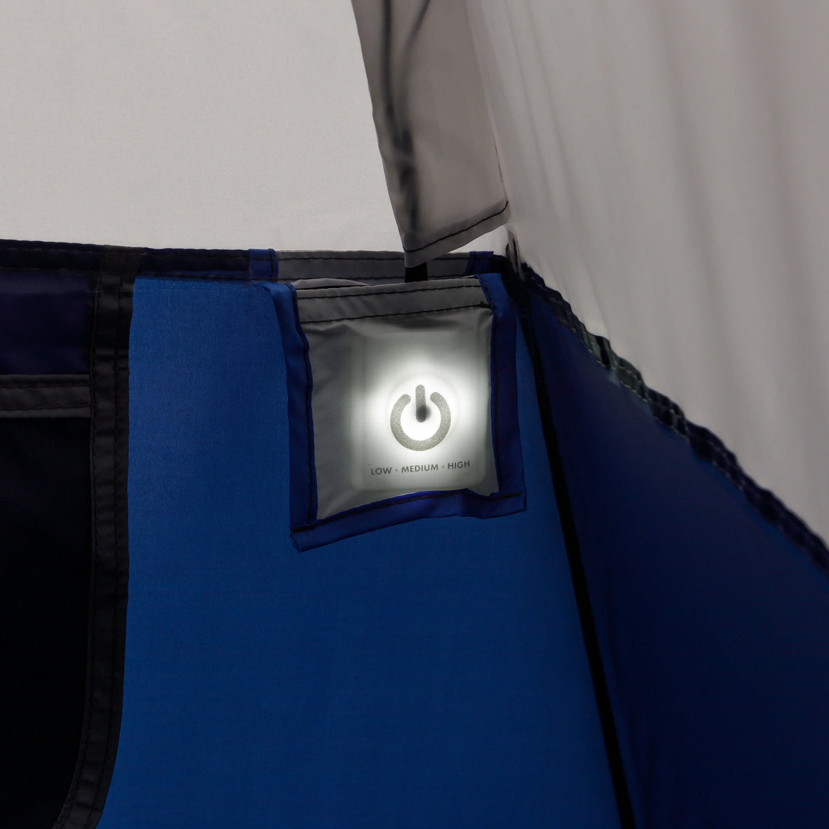 Ozark Trail 8' x 7' 4-Person Instant Cabin Tent with LED Lighted Hub, 19 lbs