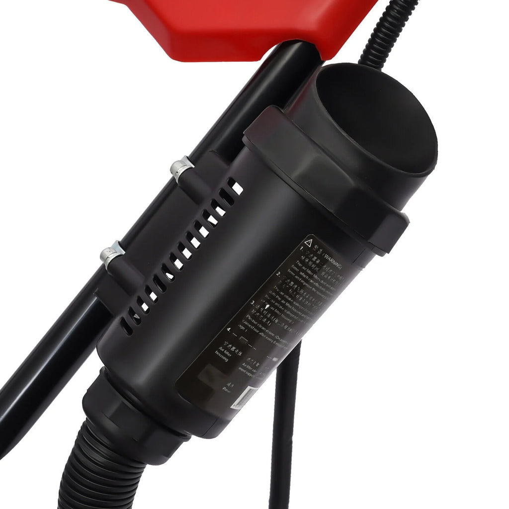 63cc Air-Cooled Gas Power Garden Tiller Cultivator Equipment 4-Stroke Portable Gas Tiller Yard Plant Farm Tilling Tool 1600W 9000RPM
