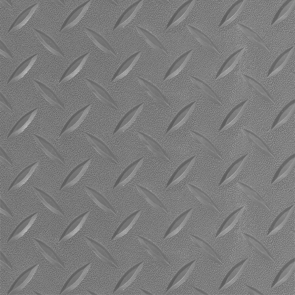 Heavy Duty Garage Flooring Mat Roll 2.5MM Thick Anti-Slip Trailer Floor Covering Raised Mat