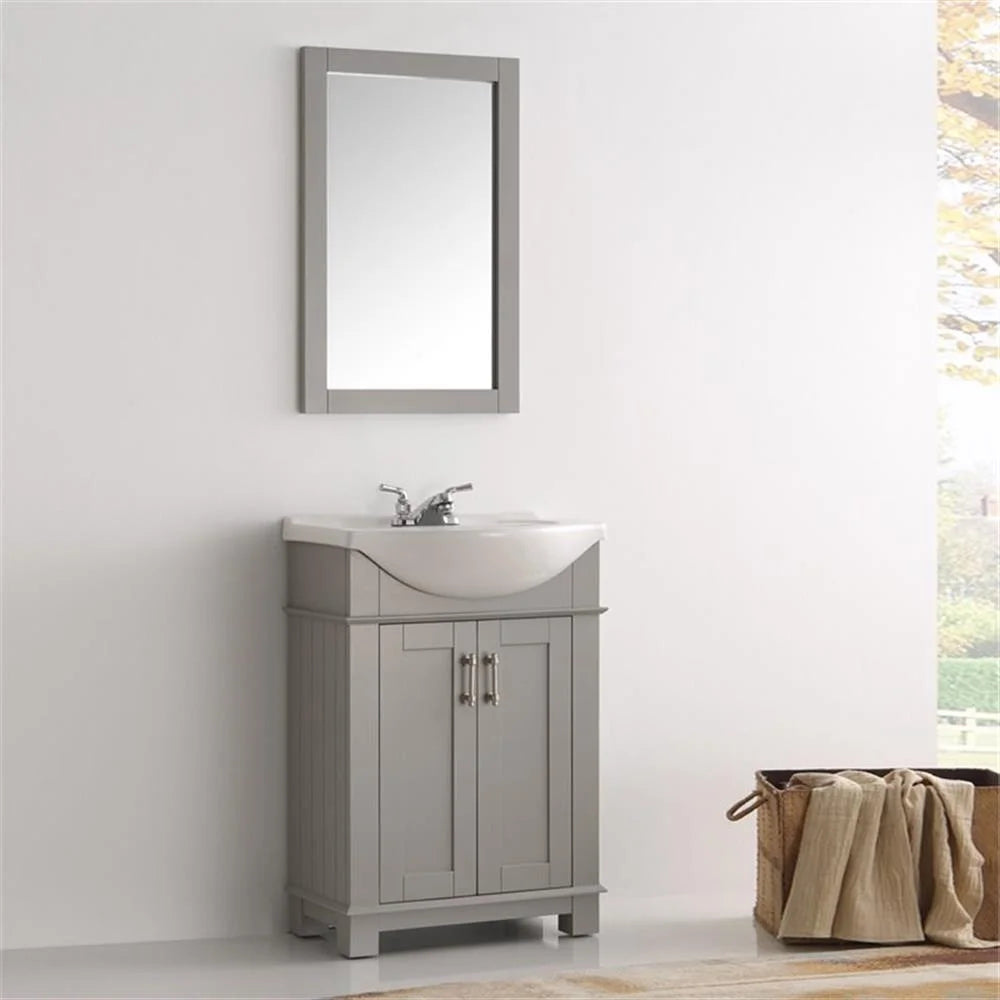 Fresca Hartford 24" White Traditional Bathroom Vanity