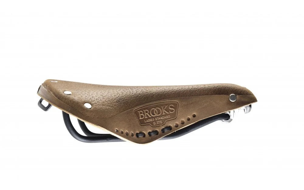 B17 Standard Saddle S - Pre-Aged Dark Tan with Laces - Black Steel