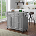 Crosley Full Size Kitchen Cart-Color:Grey