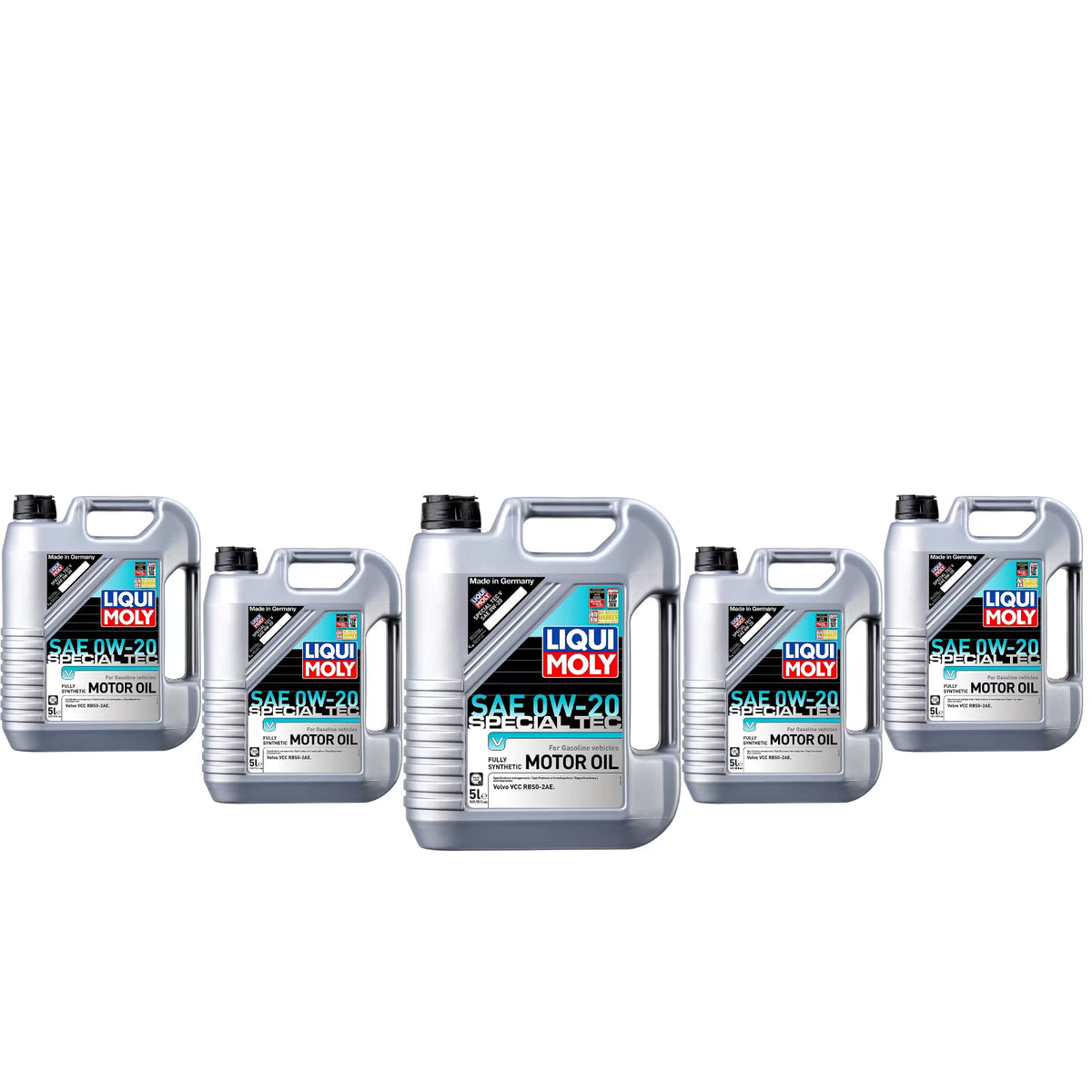 Liqui Moly 20200 SAE 0W-20 Special Tec V Motor Oil Pack of 5