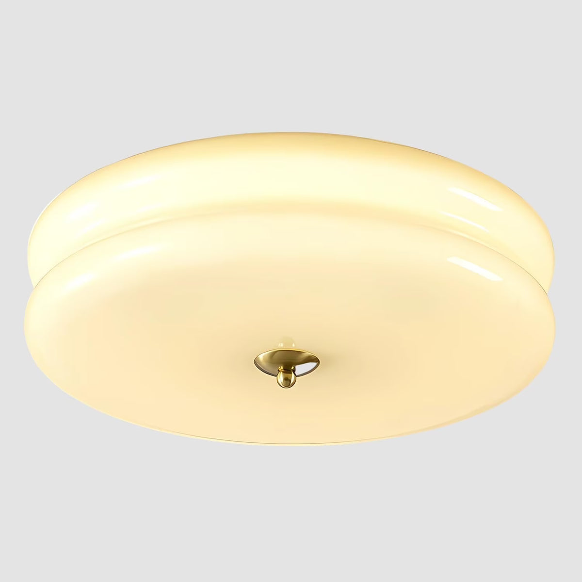 KCO Lighting Mid Century Modern LED Ceiling Lights Mint Green Glass Ceiling Lamp Large Hallway Ceiling Light