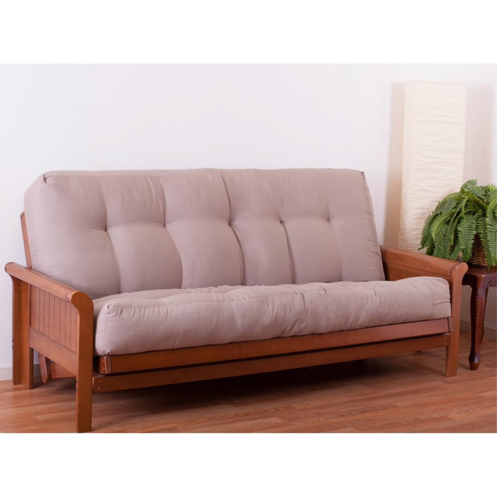 Blazing Needles Renewal 10-inch Twill Full-size Futon Mattress - Sage - Sage