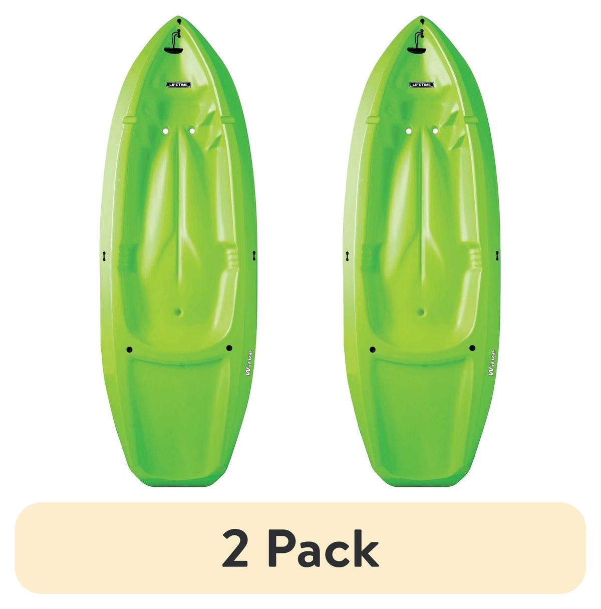 Lifetime Wave 6 ft Youth Kayak, Fire Red (91401)