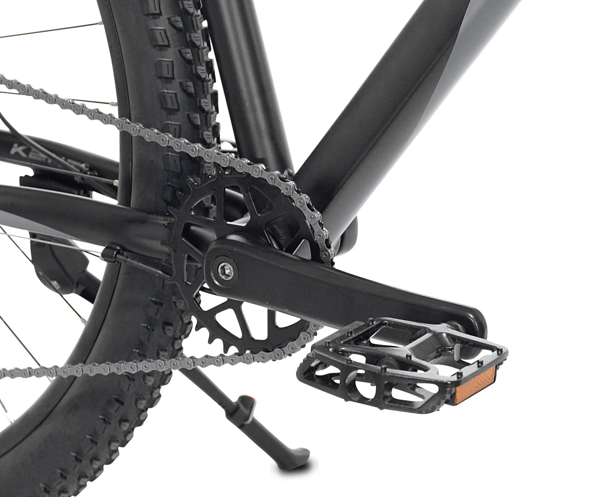 Kent Bicycles 29" Men's Trouvaille Mountain Bike Large, Black and Taupe