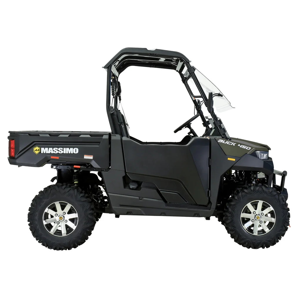 Massimo Buck 450 Side by Side UTV, EFI, 4 Stroke, 325cc, 25.5 HP, 4X4, 3000lb Winch - Red
