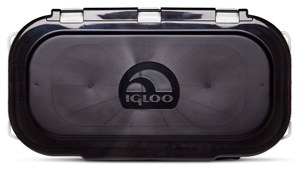 Igloo 125 qt. Party Bar Wheeled Ice Chest, White and Black
