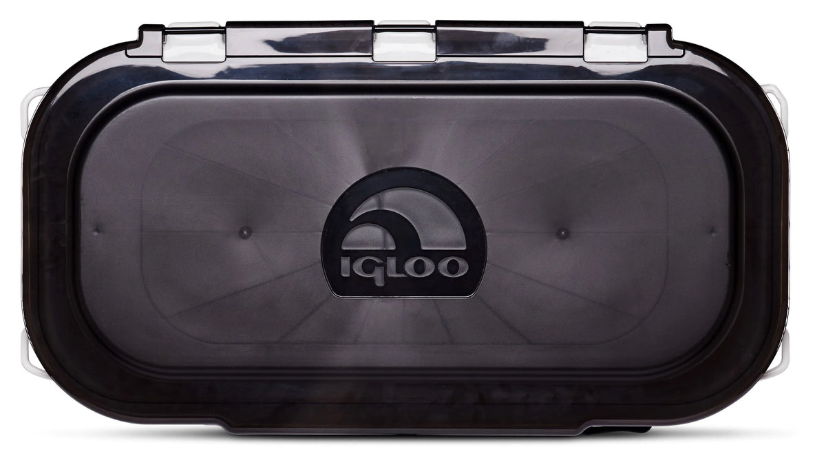 Igloo 125 qt. Party Bar Wheeled Ice Chest, White and Black