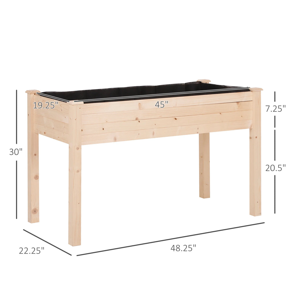 DUOSONG Outsunny Patio Garden Bench Arbor Arch With Pergola And 2 Trellises, 3 Seat Natural Wooden Outdoor Bench For Grape Vines & Climbing Plants, Backyard Decor, Natural Natural Wood Garden &