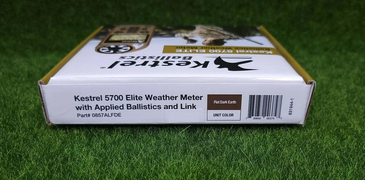 Kestrel 5700 Elite Weather Meter with Applied Ballistics and LiNK, Flat Dark Earth