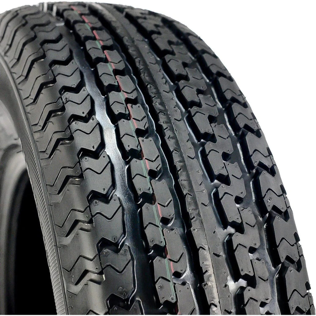 Mastertrack UN203 ST205/75R14 8 Ply 105/101N Load Range D Radial Trailer Tire - ST 205/75/14 205/75R14,Set of 2(No Wheels)