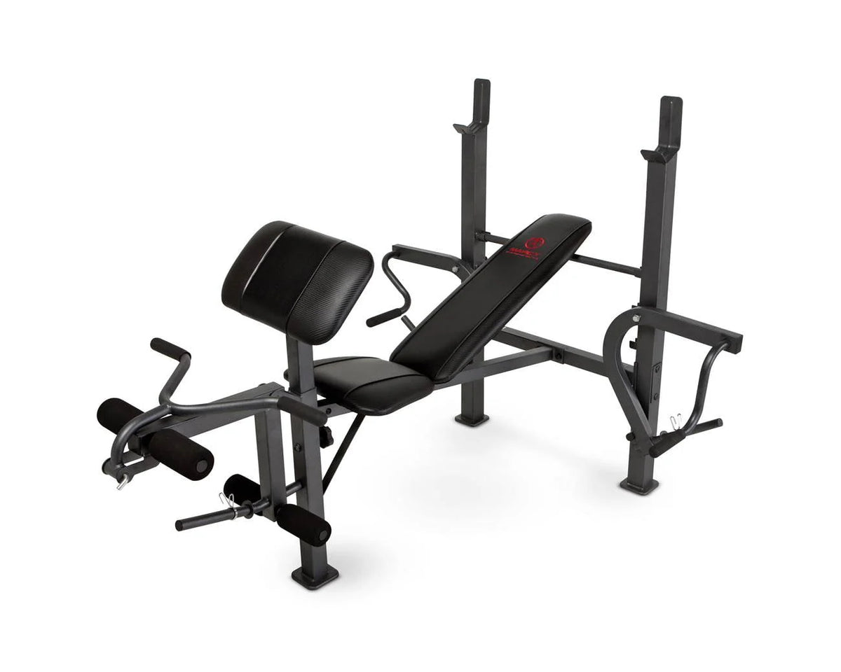Marcy Adjustable Standard Weight Bench with Butterfly MD-389