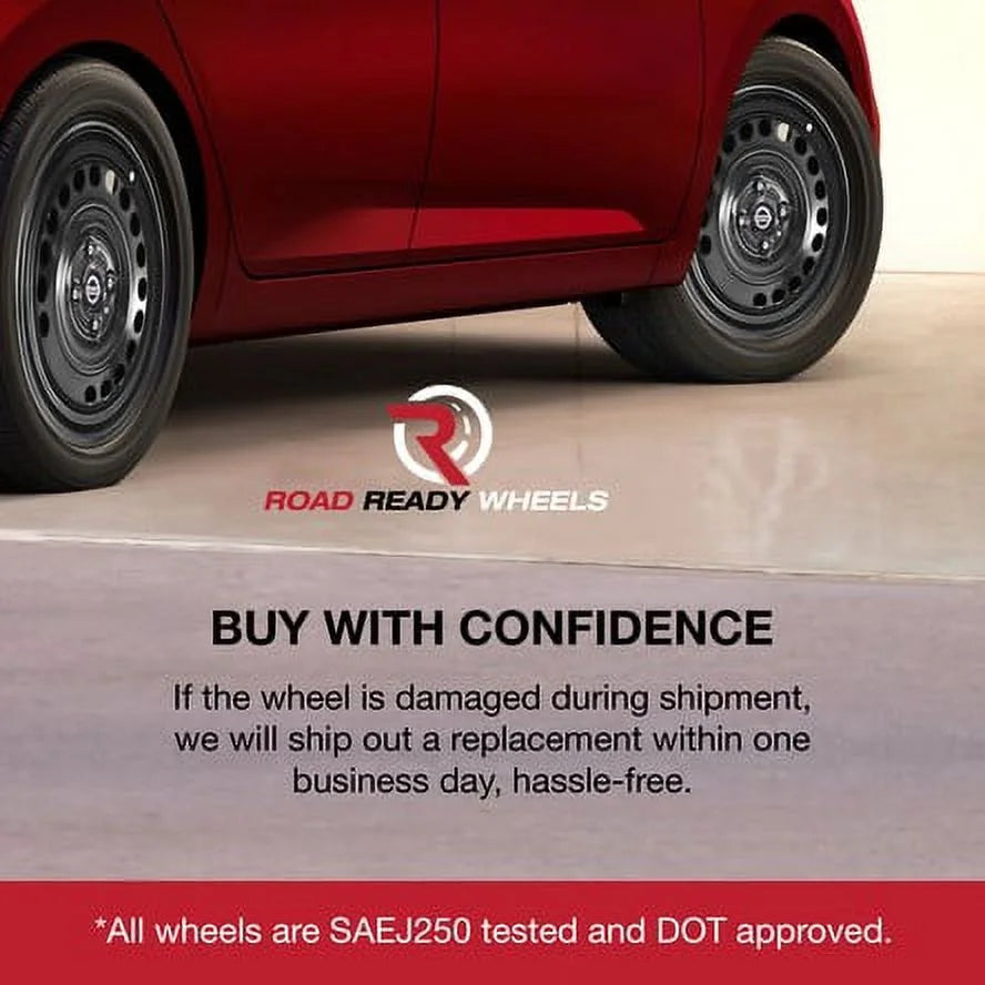 For 2022-2025 Ford Maverick 17 Inch Powder-Coated Silver Steel - New OEM Rim - Road Ready Car Wheel