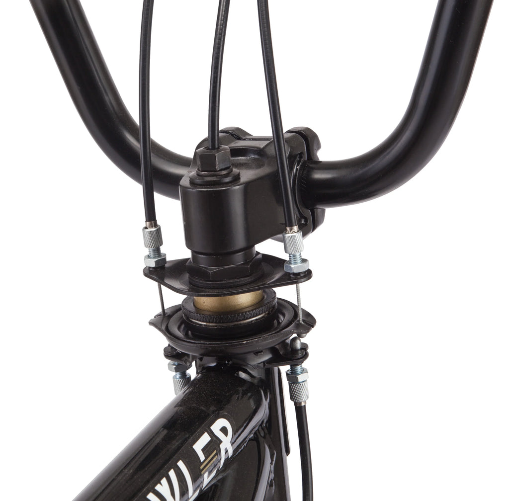 BRAWLER Boys' Freestyle BMX Bike, 20" wheels, Black