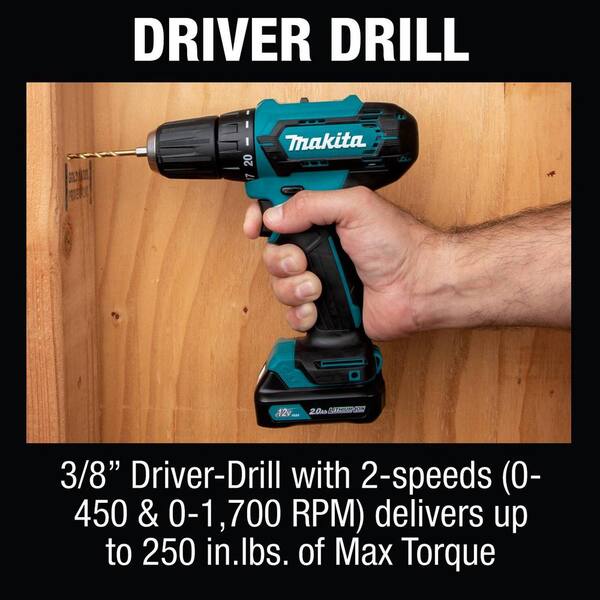 12V max CXT Lithium-Ion Cordless Combo Kit (Driver-Drill/Impact Driver) 2.0 Ah (2-Piece)