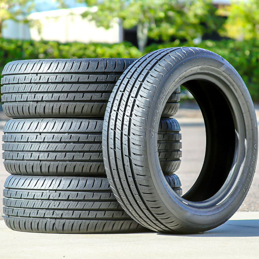Set of 4 (FOUR) Vercelli Strada I 255/55R18 109V XL A/S All Season Tires Fits: 2014-15 BMW X5 sDrive35i, 2011-13 BMW X5 xDrive35d