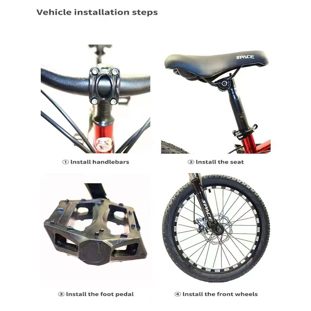 Hlaill Mountain Bike for Kids, Featuring 20-Inch Aluminuml Steel Frame and 21-Speed with 20-Inch Wheels For Unisex （Red）