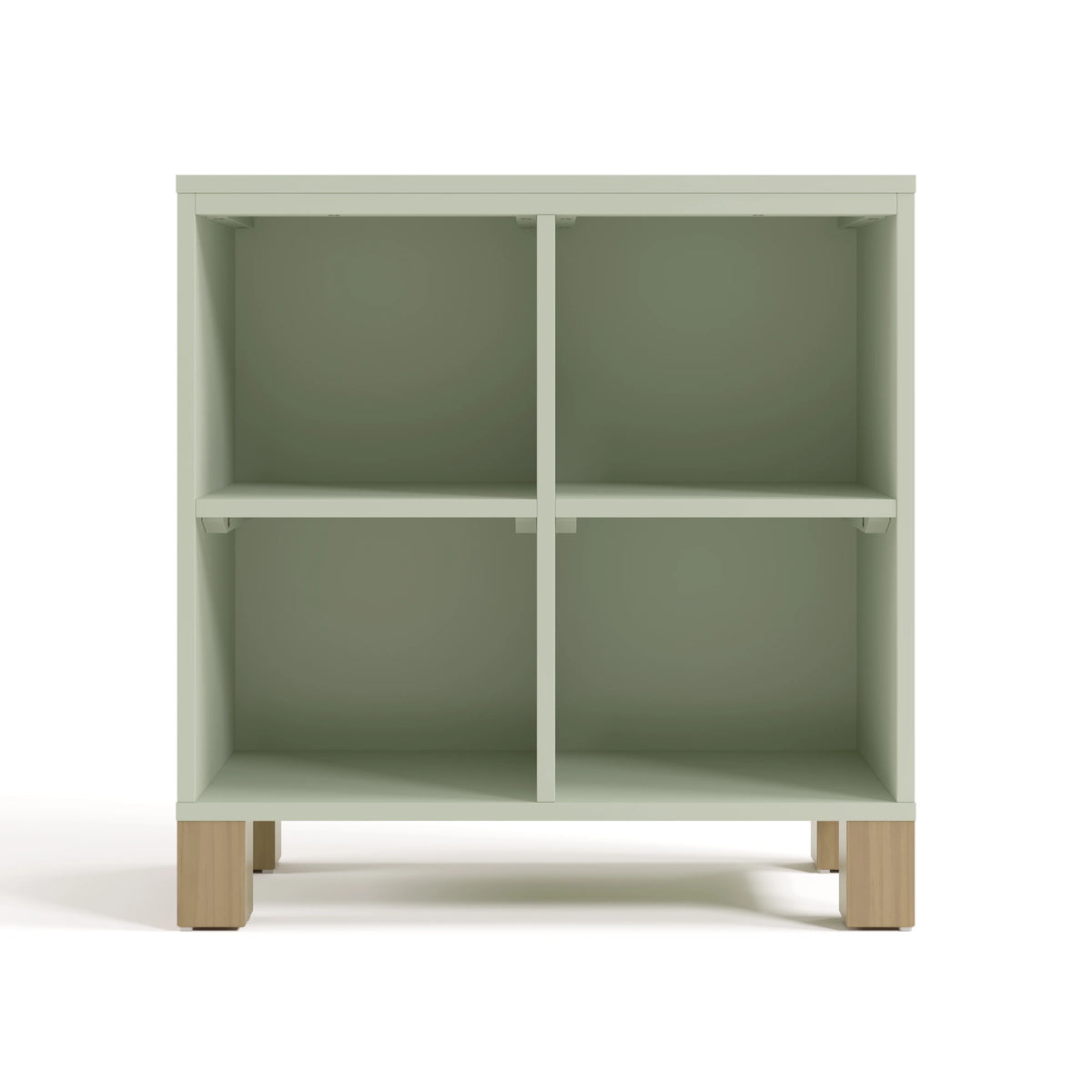 Storkcraft California Cube Organizer Children's Bookcase, Blush with Driftwood