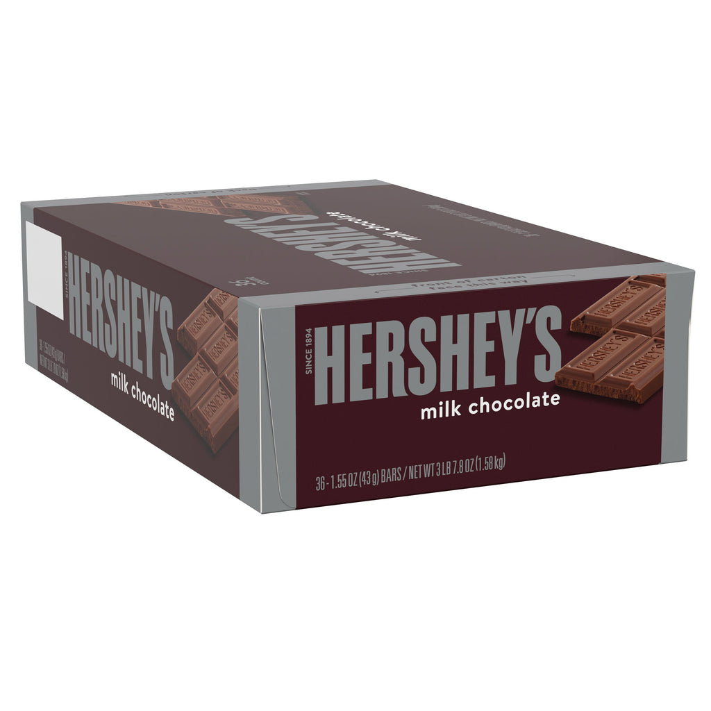 Hershey's Milk Chocolate, 1.55 oz, 36-count