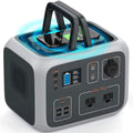 Portable Power Station 500Wh, WattFun Solar Generator