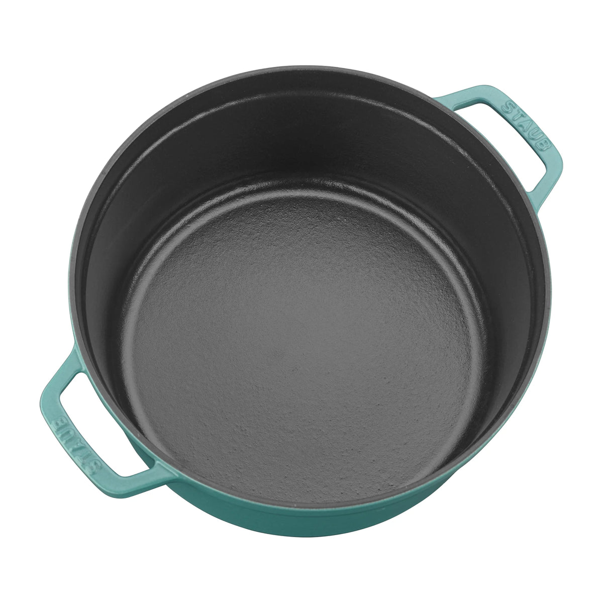 Staub Cast Iron 5.5-qt Round Cocotte - Cherry