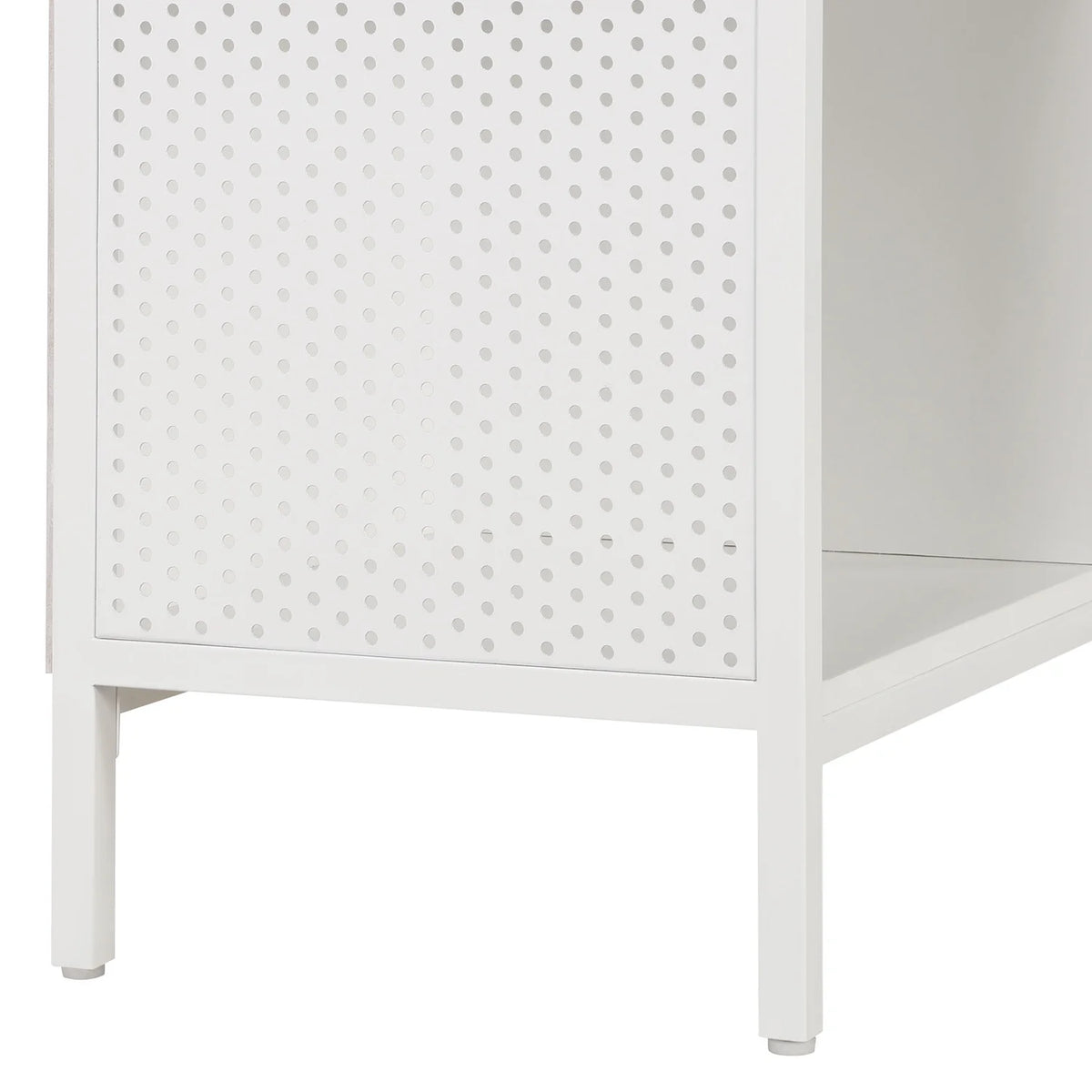 OSP Home Furnishings Ace 4 Cube Storage/Bookcase Engineered Wood in River Oak Finish
