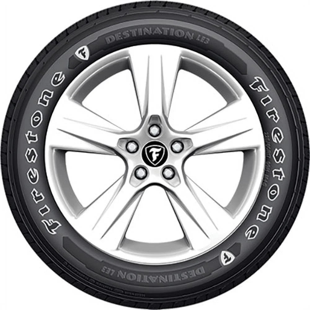 Firestone Destination LE3 235/65R17 104H Tire Fits: 2017-18 Honda CR-V EX, 2019 Honda CR-V LX