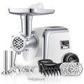 Electric Meat Grinder Heavy Duty,3000W Max 5 in1 Sausage Stuffer Maker with 4 Stainless steel Plates & 3 Blades,Sausage & Kubbe Maker Kit/Slider Maker