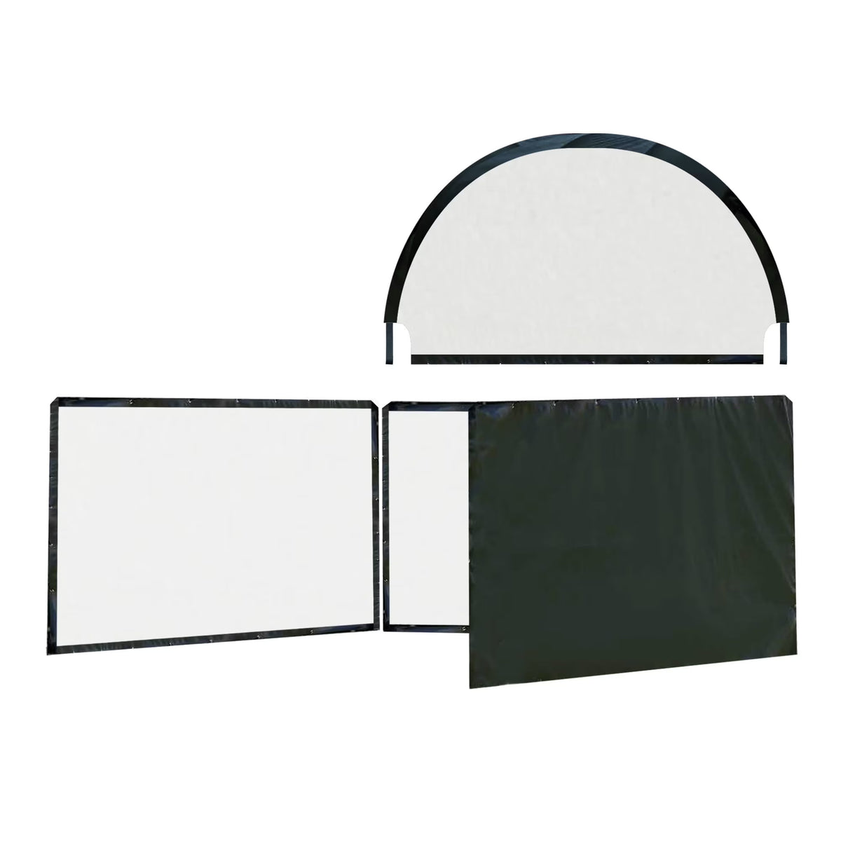 ShelterLogic 12' x 12' Corral Shelter and Livestock Shade Waterproof and UV Treated Universal Cover for Horses, Goats, and Other Livestock (Corral Panels Not Included)