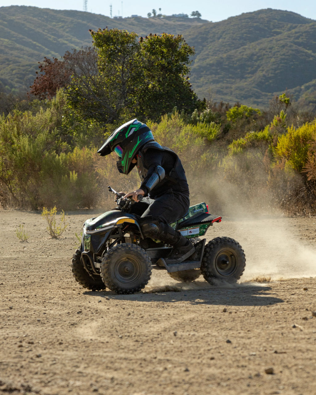 Droyd Fury Electric Youth ATV, 36V 500W Brushless Motor, Dual Suspension, Max Speed 15 mph, Offroad