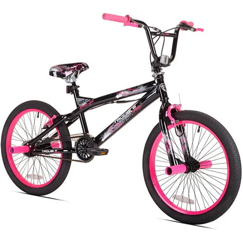 Kent 20" Girls', Trouble BMX Bike, Black/Pink